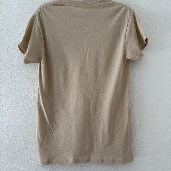 Nirvana Graphic Tee in Tan Size Small 100% cotton - Picture 3 of 5